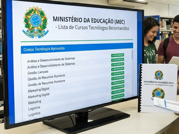 Lista de Cursos Tecnólogos Reconhecidos pelo MEC