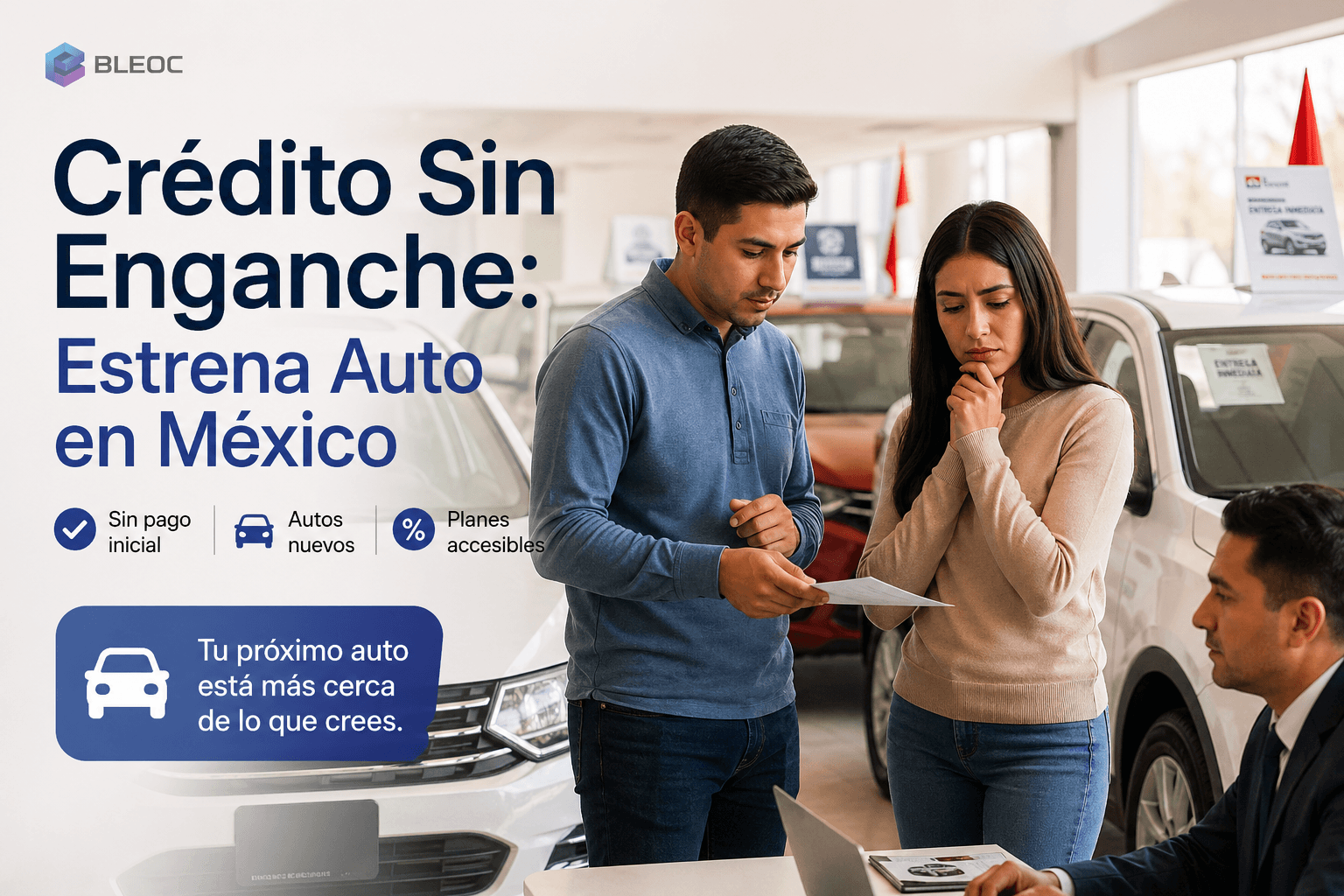 Crédito Sin Enganche: Estrena Auto en México